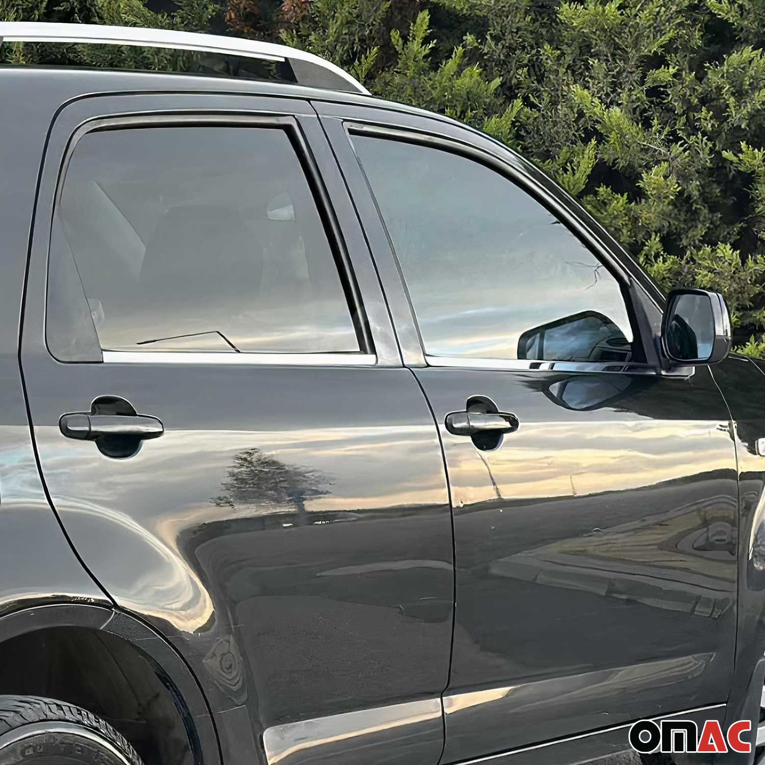 Fensterleisten Zierleisten für Daihatsu Terios 2005-2021 Edelstahl Chrom 4tlg