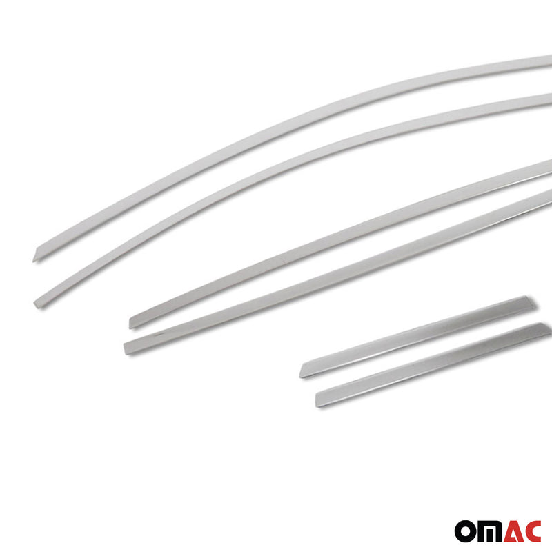 Fensterleisten Zierleisten für Hyundai Bayon 2021-2025 Edelstahl Chrom 6tlg