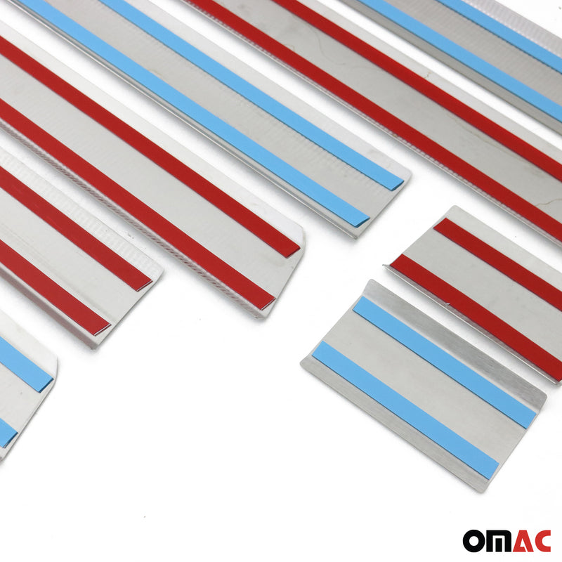 Seitentürleiste Türschutz für VW Crafter 2006-2017 L4 Langer Chrom 10x