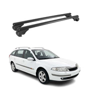 Dachträger Grundträger für Renault Laguna I Kombi 1995-2001 TÜV Alu Schwarz 2x