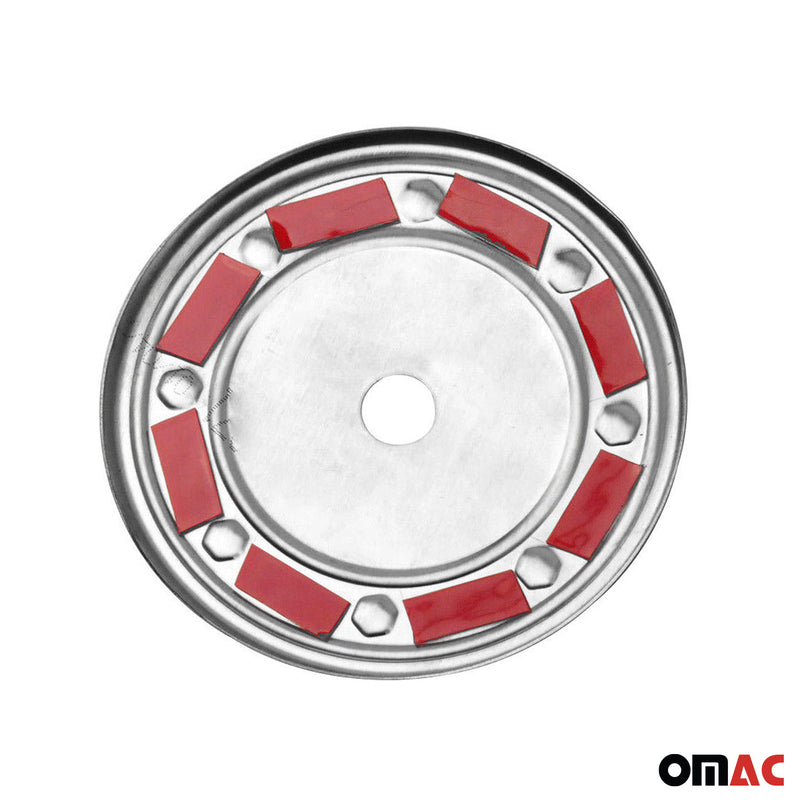 Tankdeckel Blenden Tankverschluss für Peugeot 206 206+ 1998-2012 Edelstahl Chrom