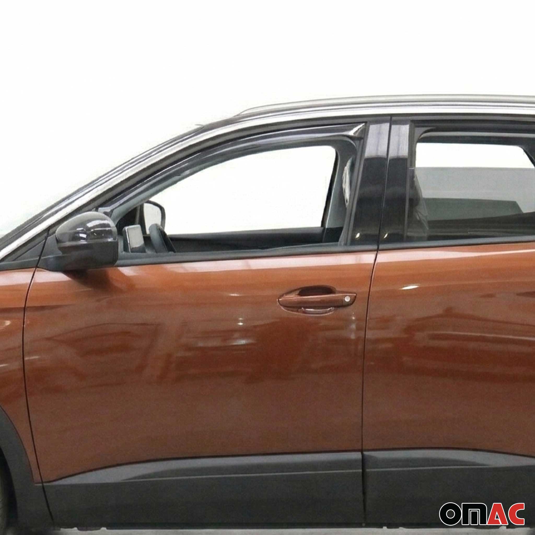 Windabweiser Regenabweiser für Range Rover Sport L320 LS 2005-2013 Dunkel 2x