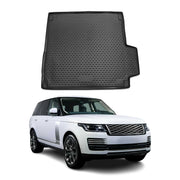 Kofferraummatte Kofferraumwanne für Range Rover 2015-2021 Gummi TPE Schwarz