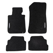 Velours Fußmatten für BMW 1er E82 2007-2013 Autoteppich Automatten Schwarz 4 tlg