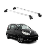Dachträger Grundtäger für Peugeot 1007 2004-2009 3 tür 100kg Alu Silber 2x ABE