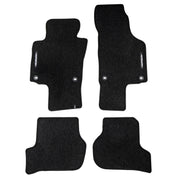 Velours Fußmatten für VW Jetta V 2005-2011 Autoteppich Automatten Schwarz 4 tlg