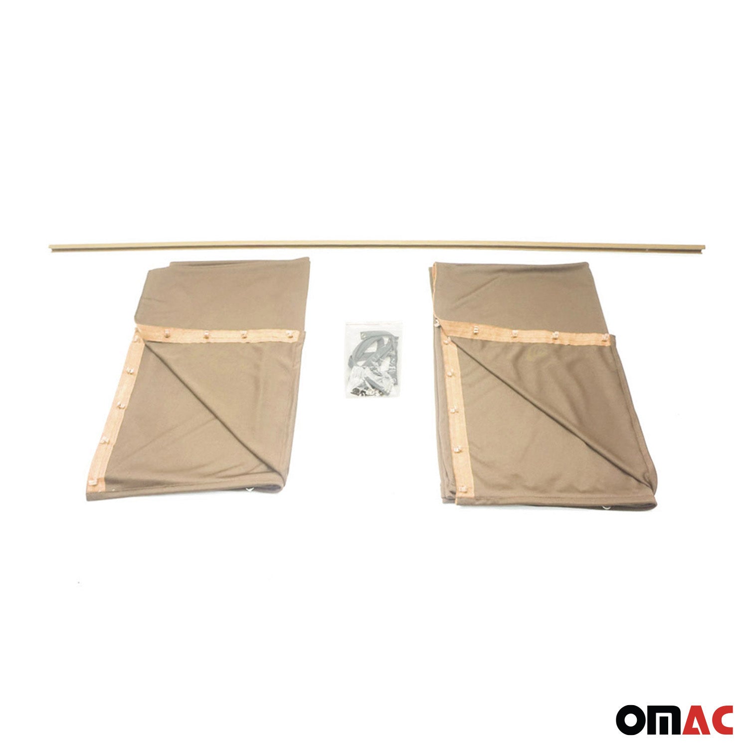 Maß Gardinen Sonnenschutz für Opel Zafira Life Heckklappe Vorhänge Beige