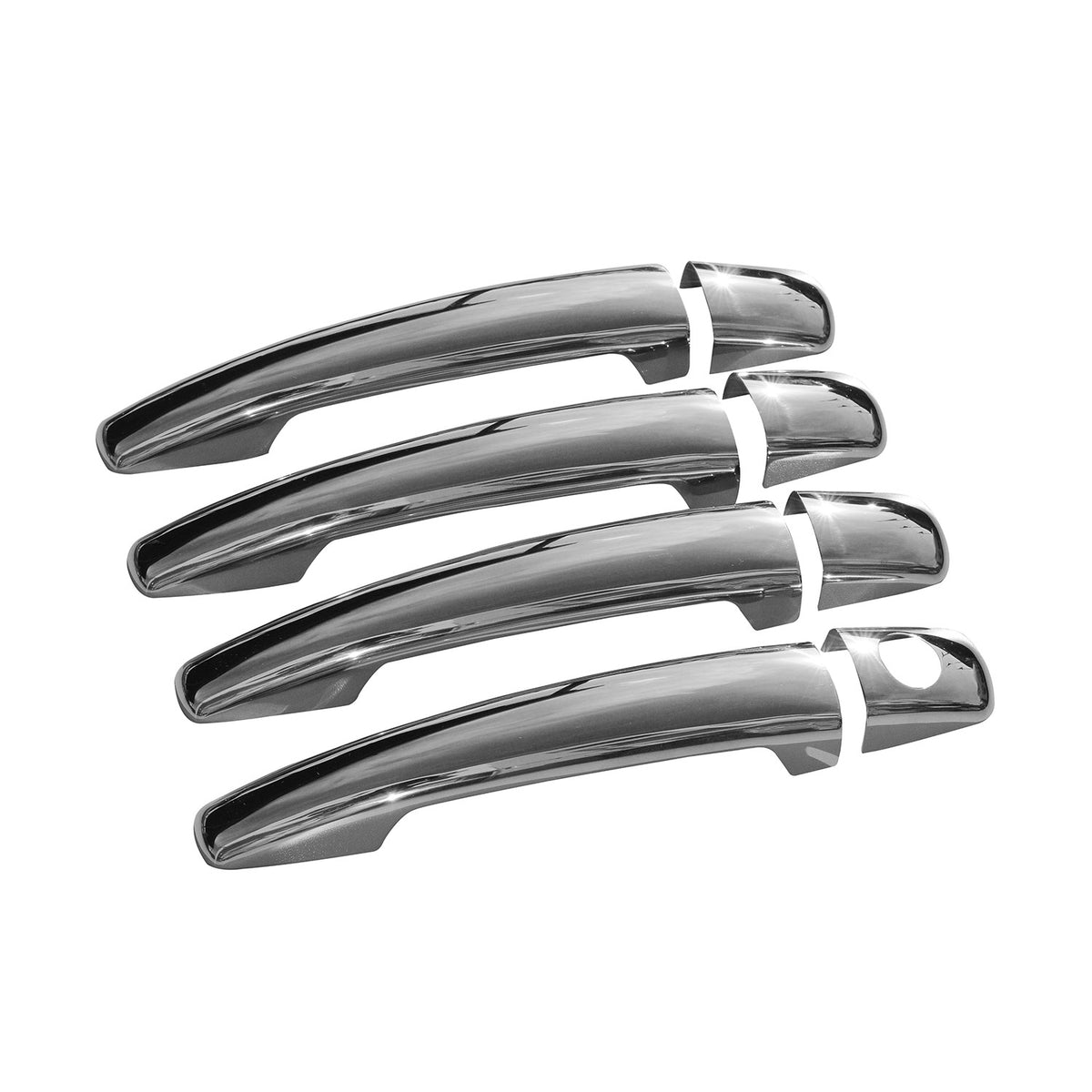 Door handle cover door handle caps for Fiat Scudo 2007-2016 stainless steel silver 8 pieces