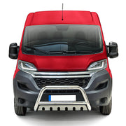 Frontbügel Frontschutzbügel für Citroen Jumper 2006-2016 Stahl mit ABE Silber