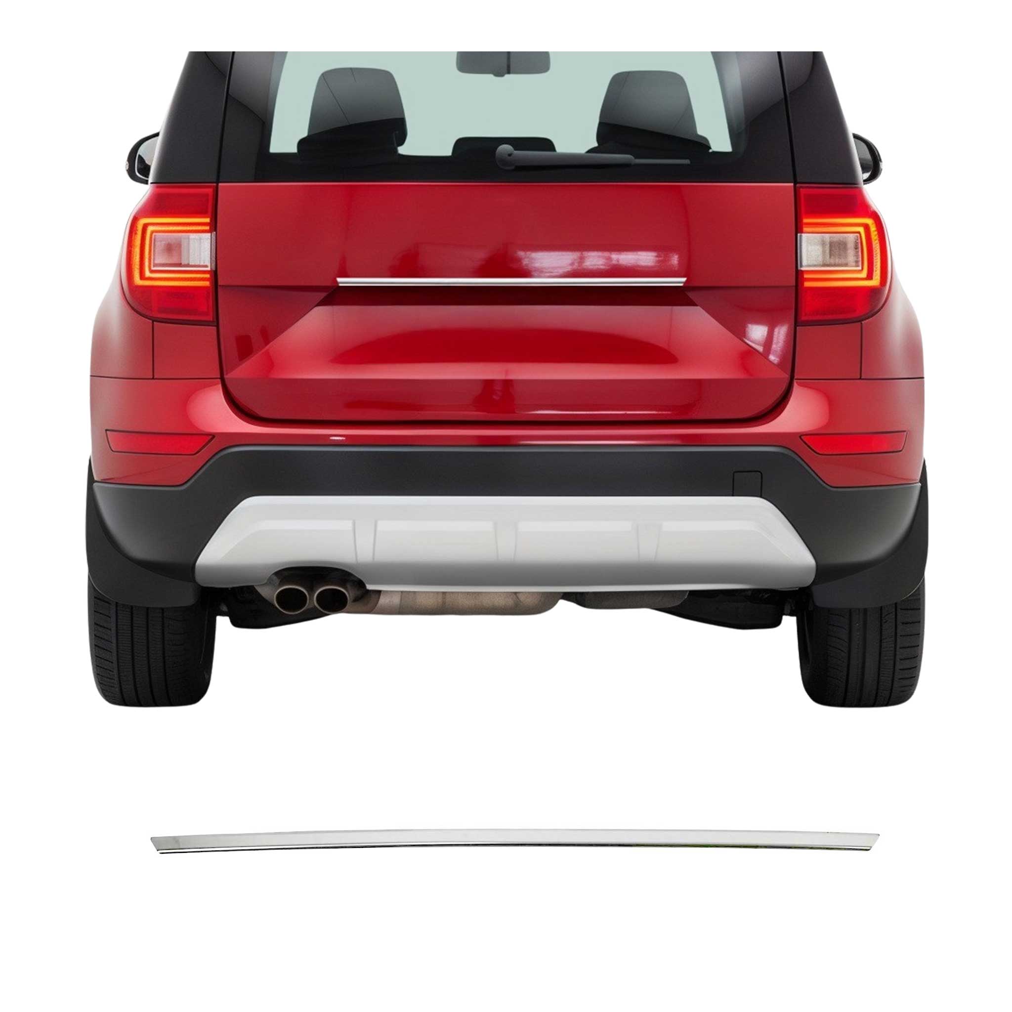 Heckklappe Kofferraumöffner Griff für Skoda Yeti 2009-13 Pre-FL Edelstahl Chrom