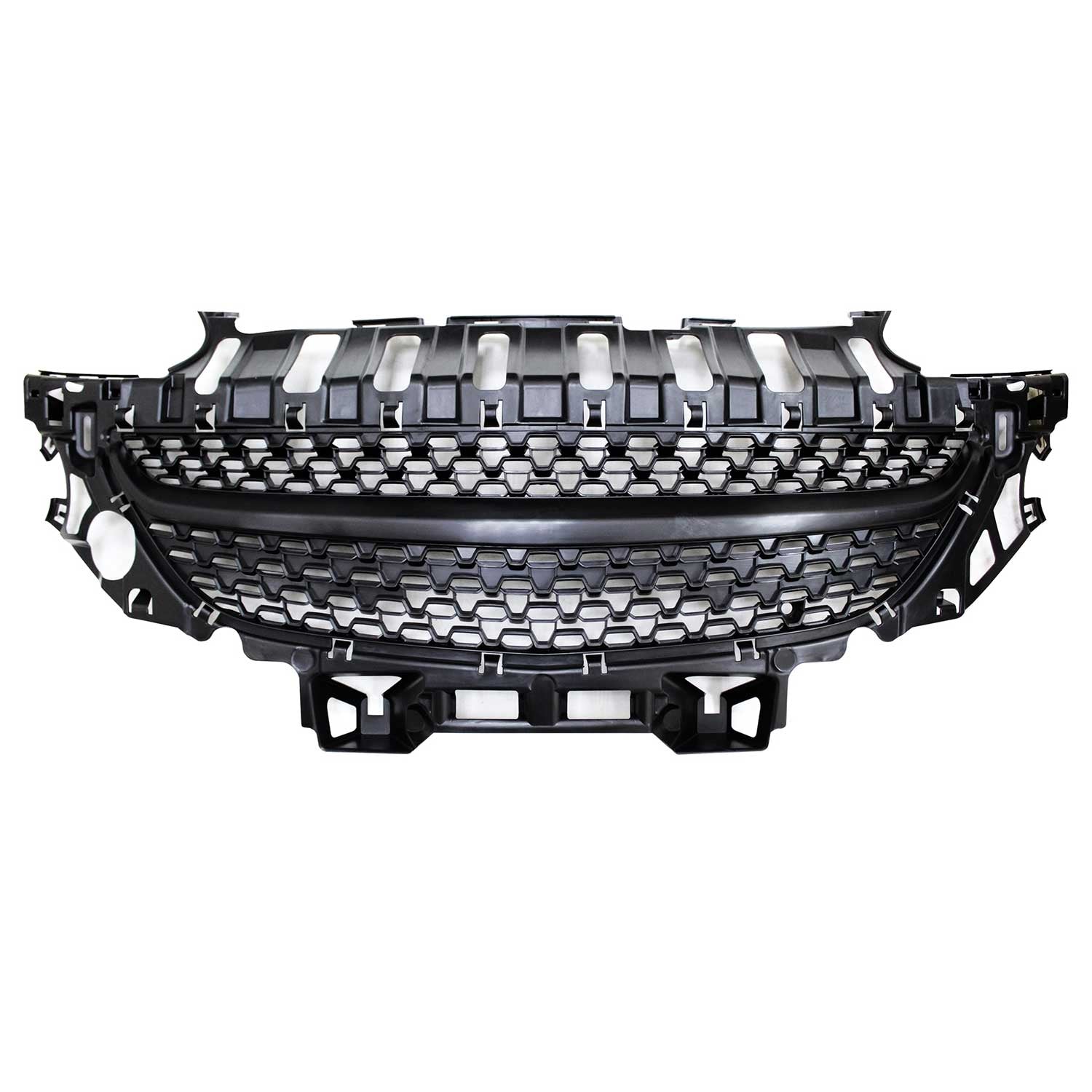 JOM Kühlergrill Kühlergitter für Opel Adam 2012-2019 schwarz 1tlg