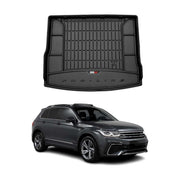 OMAC Gummi Kofferraumwanne für VW Tiguan mk2 2016-2024 TPE Laderaumwanne Schwarz