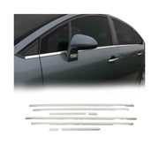 Fensterleisten Zierleisten für Citroen C4 2006-2013 Stufenheck Edelstahl 8tlg