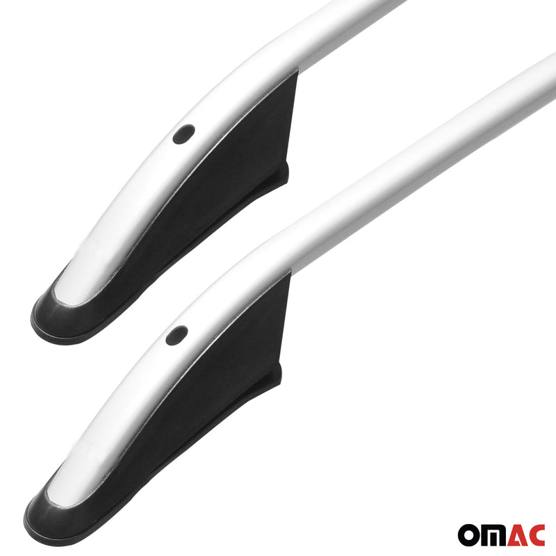 Alu Dachreling Querträger für Peugeot Partner Citroen Berlingo Kurzer Grau