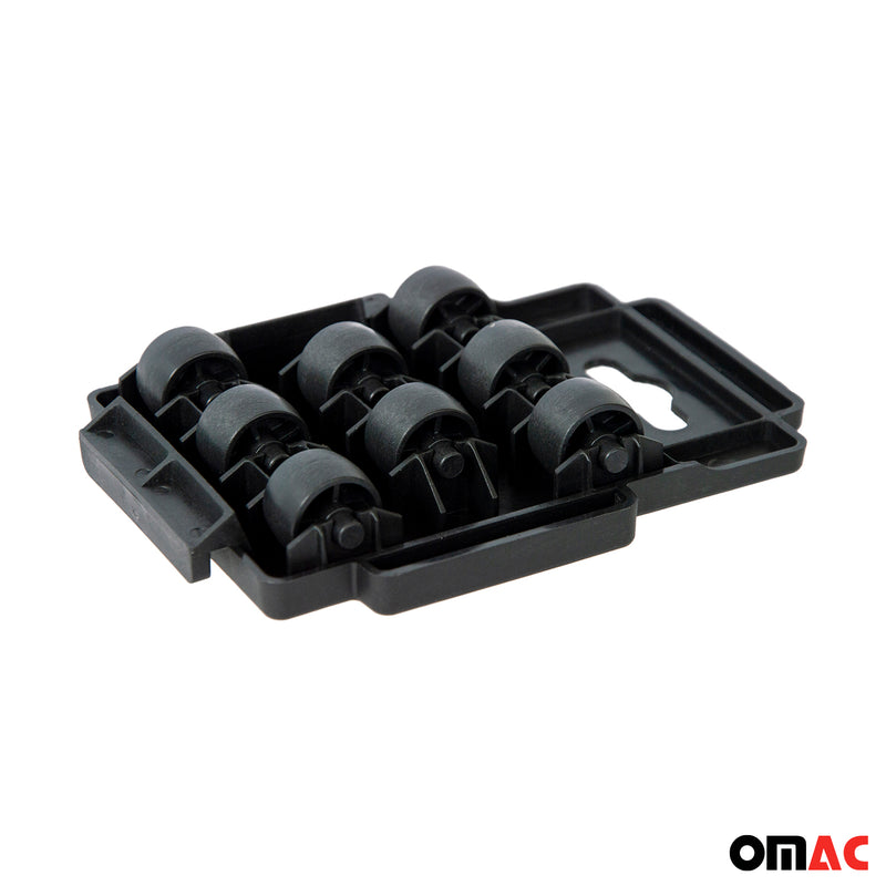 Möbel-Transportroller 150 kg Möbelroller Transportfahrwerk Trittbrett 4tlg