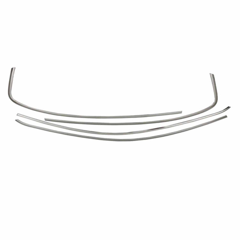 Fensterleisten Zierleisten für Fiat Tipo 2015-2025 Limo Schrägheck Chrom 4tlg