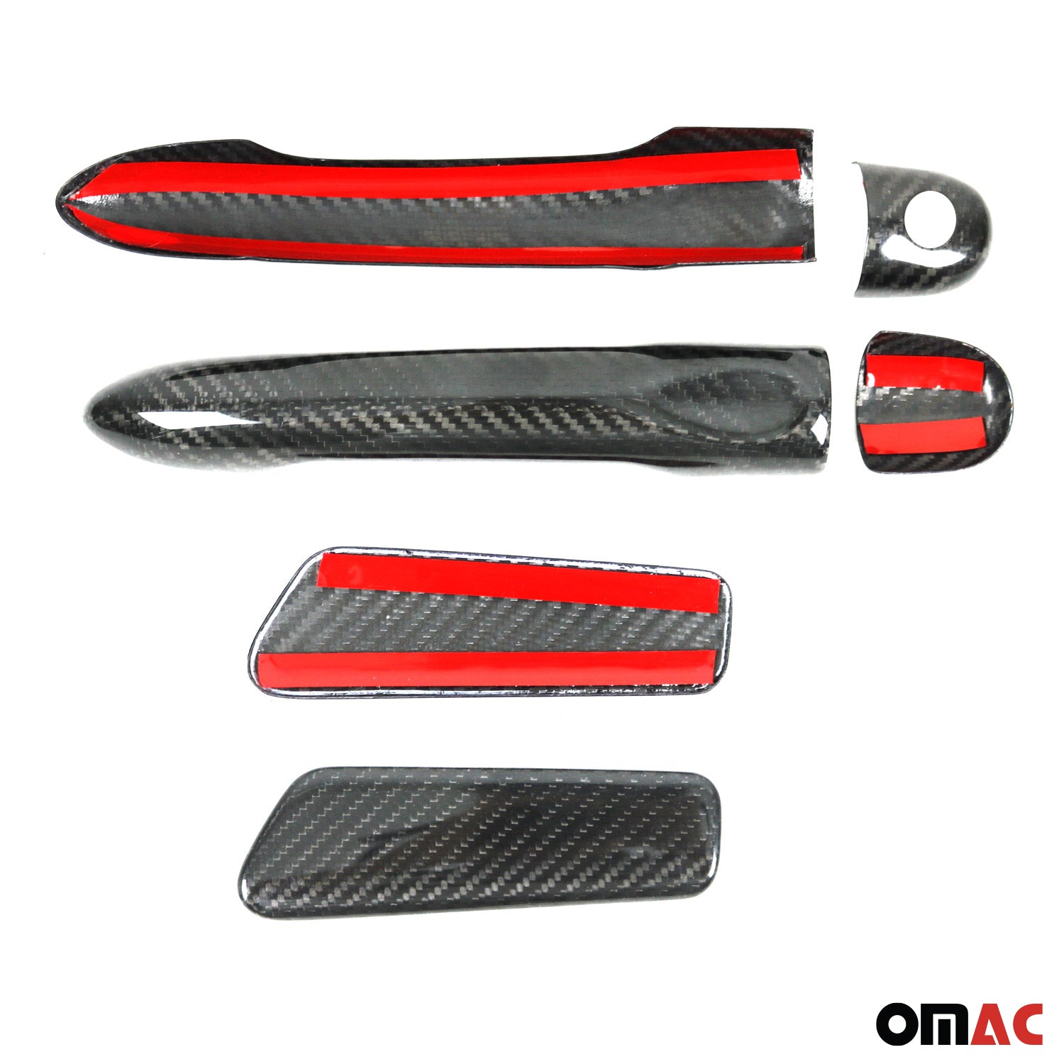 Türgriff Blende Carbon für Renault Clio 2012-2019 4Tür Kohlefaser 6tlg