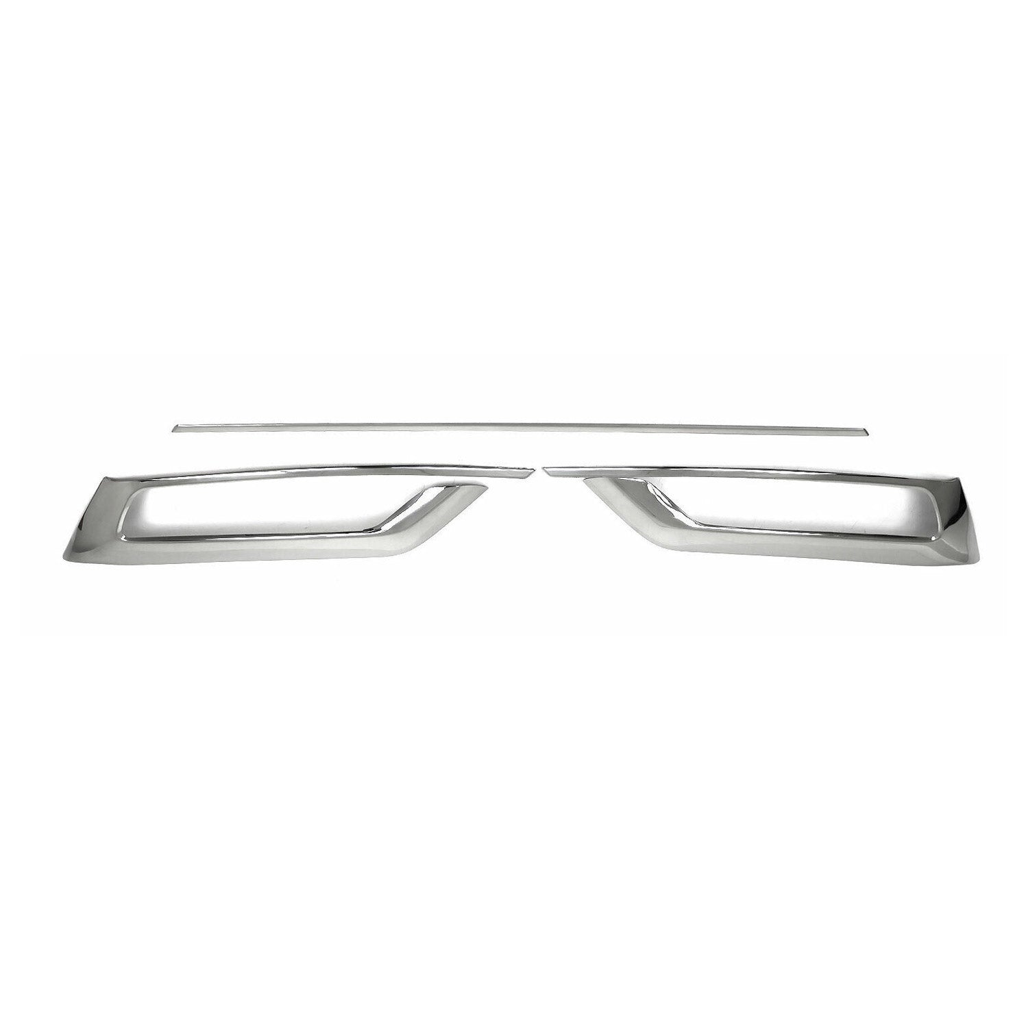 Stoßstangen Diffusor Auspuffrahmen für VW Passat B8,5 Stufenheck 2019-2023 Chrom