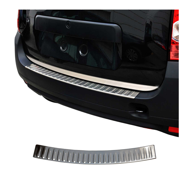 Ladekantenschutz Stoßstangenschutz für Dacia Duster 2010-2017 Chrom Silber