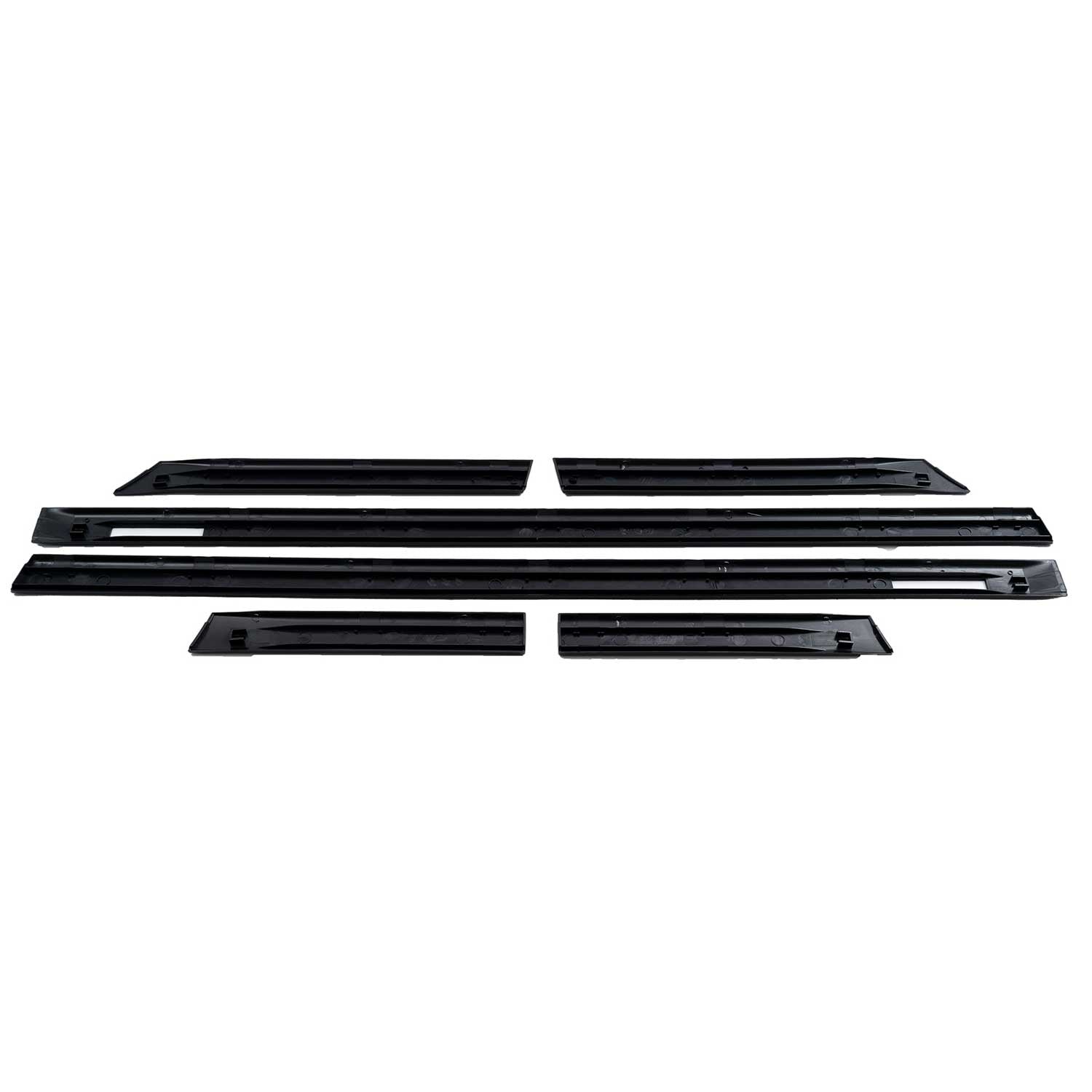 JOM Seitenleisten Türleisten für BMW 3er E36 Coupe Cabrio schwarz 6tlg