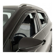 Windabweiser Regenabweiser für Seat Arona 2017-2026 Dunkel Acryl 4tlg