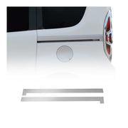 Seitentürleiste Türleisten Türschutzleisten für Fiat Doblo 2010-2021 Chrom Matt