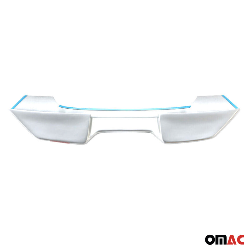Heckspoiler Dachspoiler für Fiat Punto Evo Grande Punto 2005-2012 Weiß Lackiert