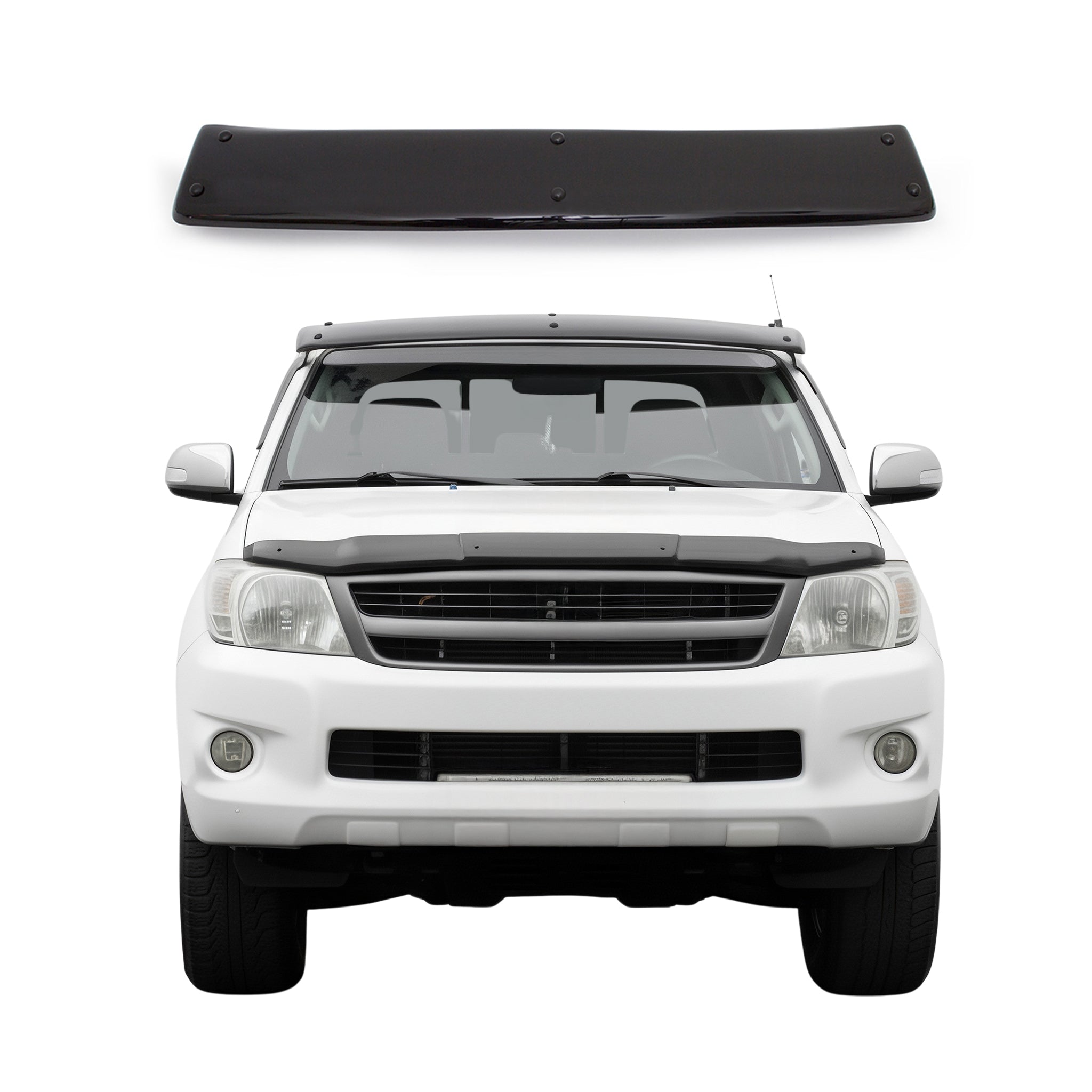 Sonnenblende äußeren Außensonnenblende für Toyota Hilux 2006-2015 Acryl