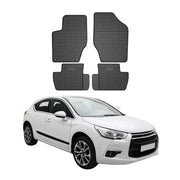 OMAC Gummi Fußmatten für Citroen DS4 / DS4 Crossback 2011-15 Automatten Schwarz