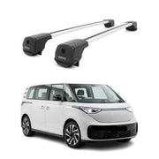Dachträger Grundträger für VW ID. Buzz 2022-2026 Aluminium 75kg Grau 2tlg
