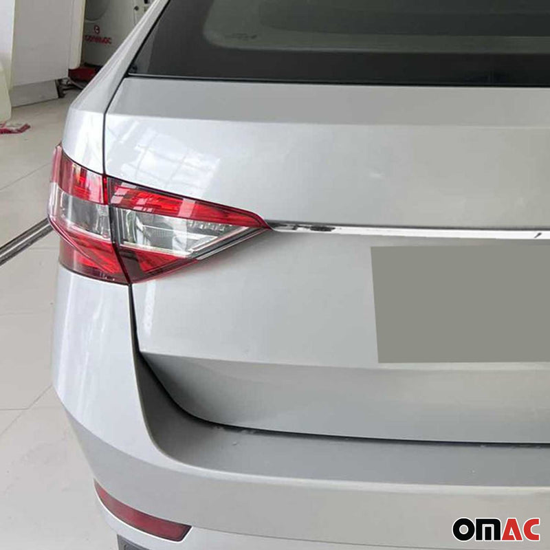 Kofferraumleiste Heckleiste für Skoda Superb Kombi 2015-2025 Edelstahl Chrom