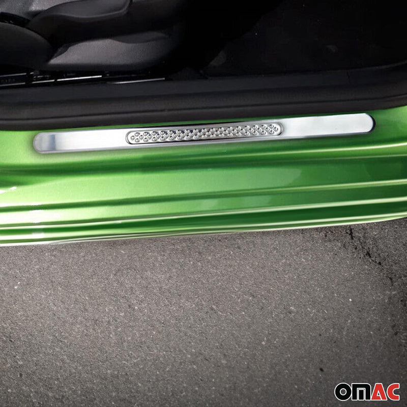 Einstiegsleisten Türschweller für VW Golf 1997-2003 Edelstahl Silber 2tlg