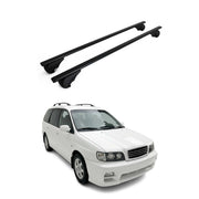 Dachträger Grundträger für Kia Joice Kombi 1999-2003 Stahl Schwarz 2tlg