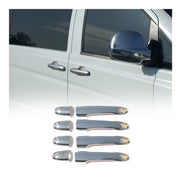 Türgriff Blenden für Mercedes Vito W639 2003-2014 4Tür 1Loch 8tlg Edelstahl Matt