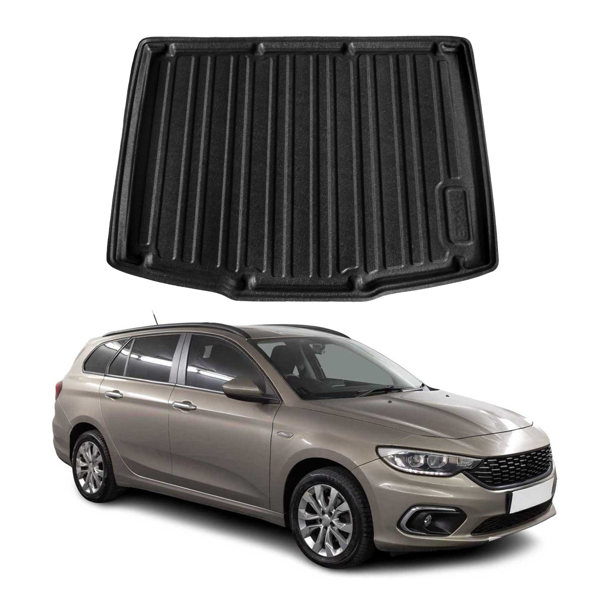 Kofferraumwanne Laderaumwanne für Fiat Tipo Kombi 2015-2026 Untere Gummi TPE