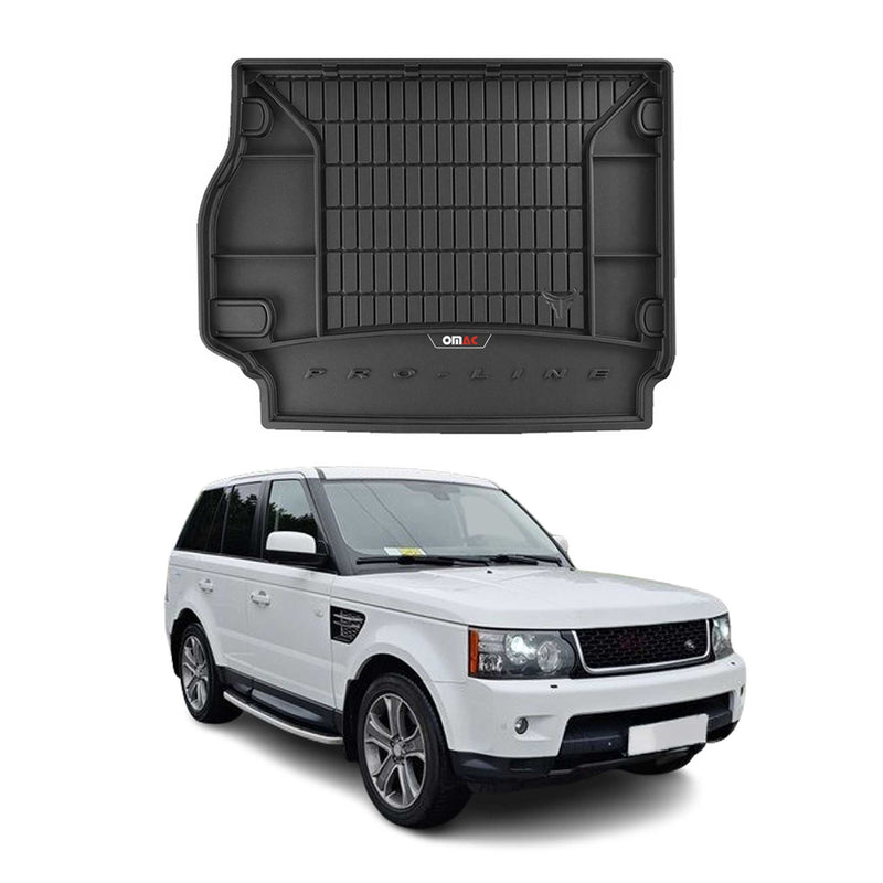 OMAC Gummi Kofferraumwanne für Range Rover Sport 2005-2013 TPE Schwarz