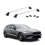 Dachträger Grundtäger für Volvo V60 II 2019-2026 100kg Aluminium Silber ABE