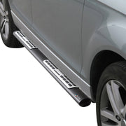 Stahl Seitenschweller Schwellerrohre für Audi Q7 4L 2006-2015 Schwarz