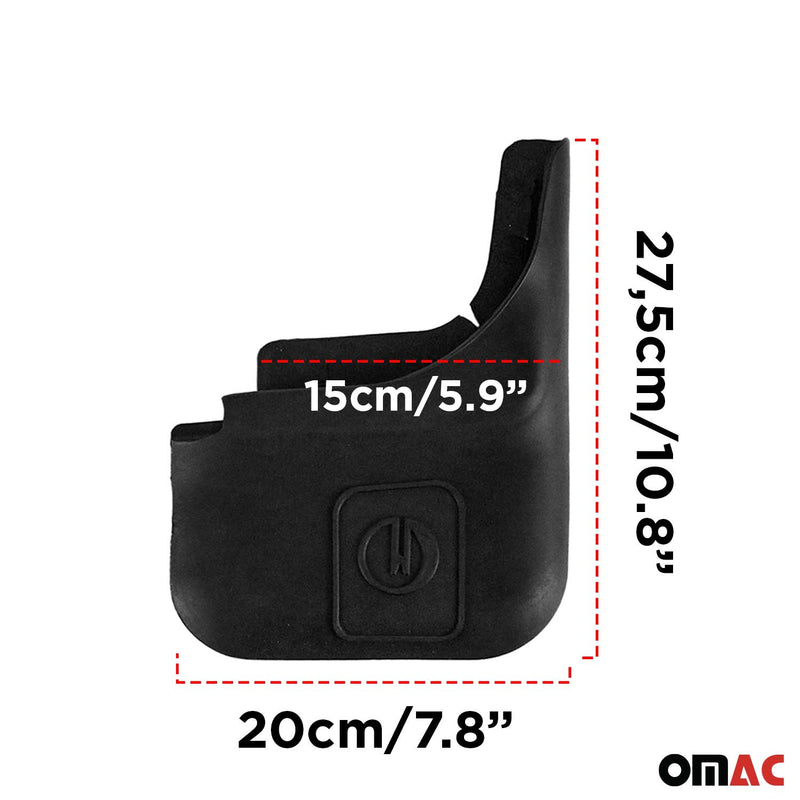 Schmutzfänger Spritzschutz Kotflügel für Mercedes GL X164 2006-2012 ABS 4tlg