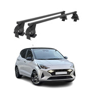 Menabo Dachträger Grundträger für Hyundai i10 III 2023-26 FL Stahl Schwarz 2tlg