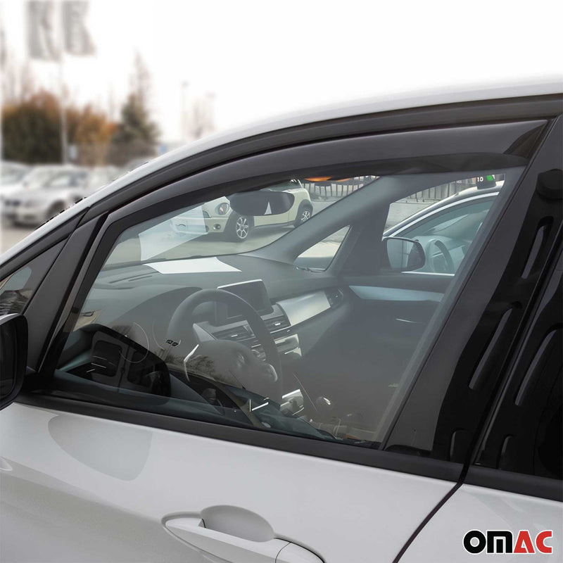 Windabweiser Regenabweiser für BMW 2 Active Tourer F45 2014-2021 Dunkel 2tlg