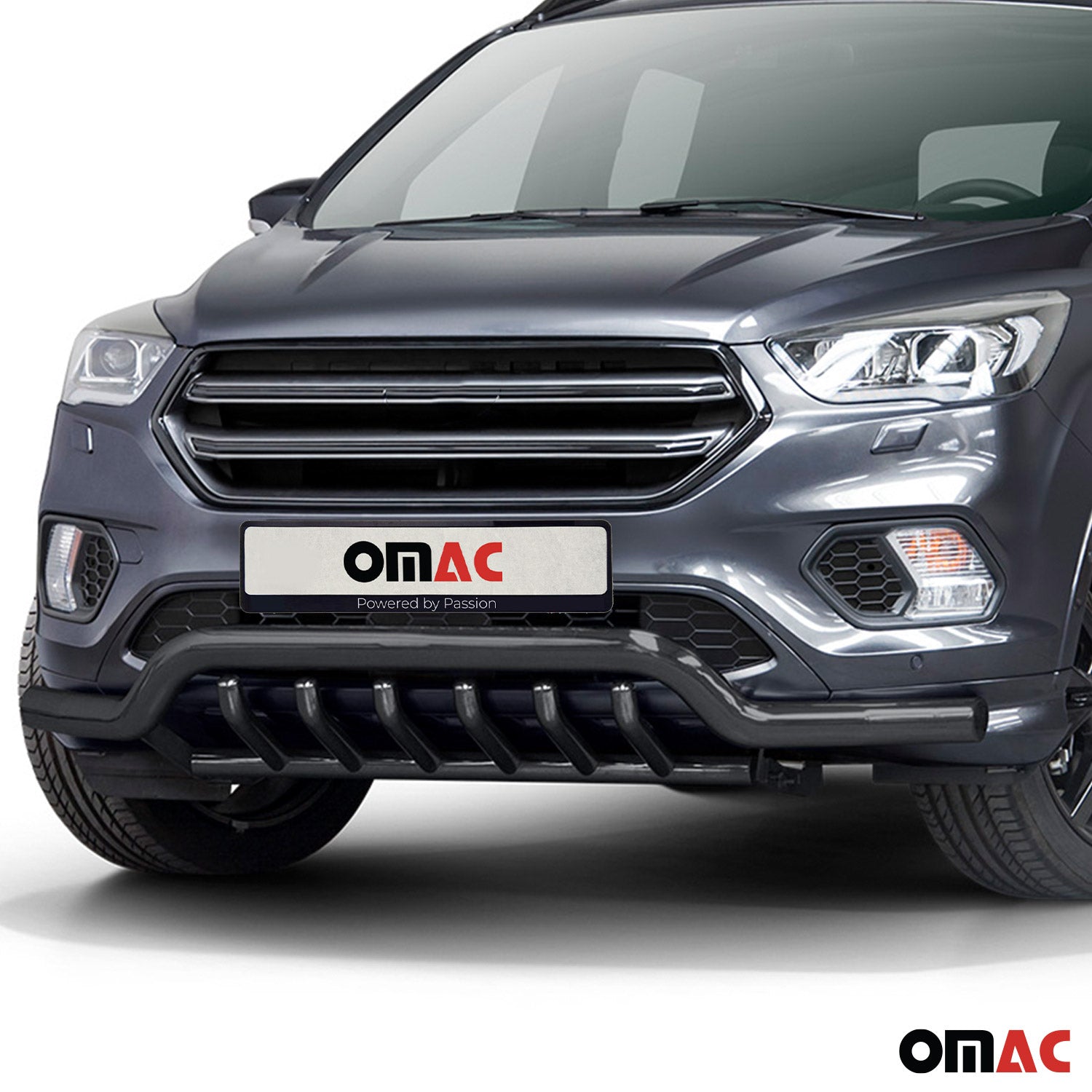 Frontschutzbügel Frontbügel für Ford Kuga II 2017-19 Facelift ABE Stahl Schwarz