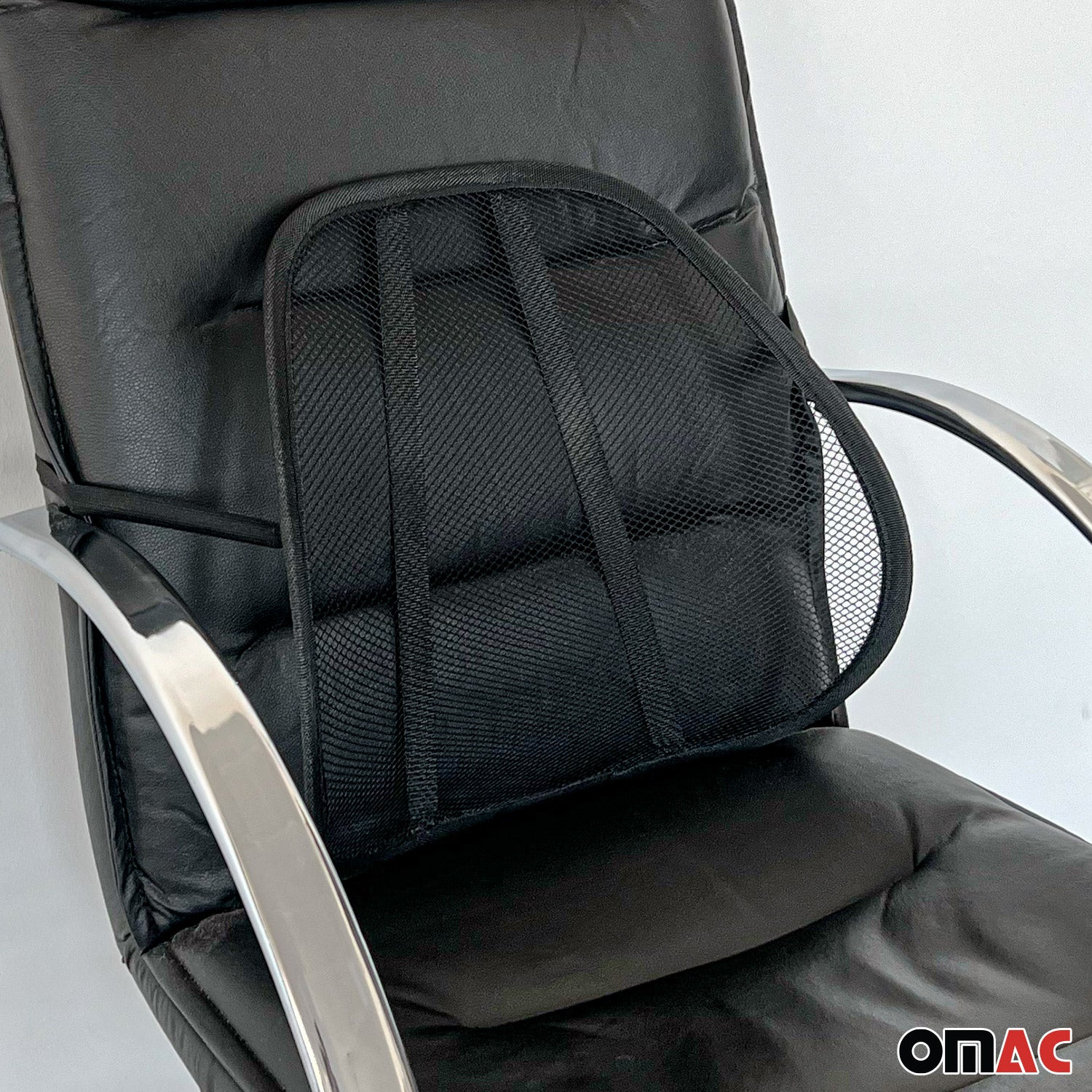 Rückenstütz Lordosenstütze Büro Auto Stuhl Sessel Sitz Stütze Bezüge Schwarz 20x
