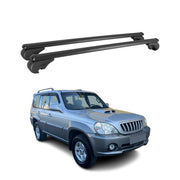 Dachträger für Hyundai Terracan 2001-2007 Gepäckträger Grundträger Alu Schwarz