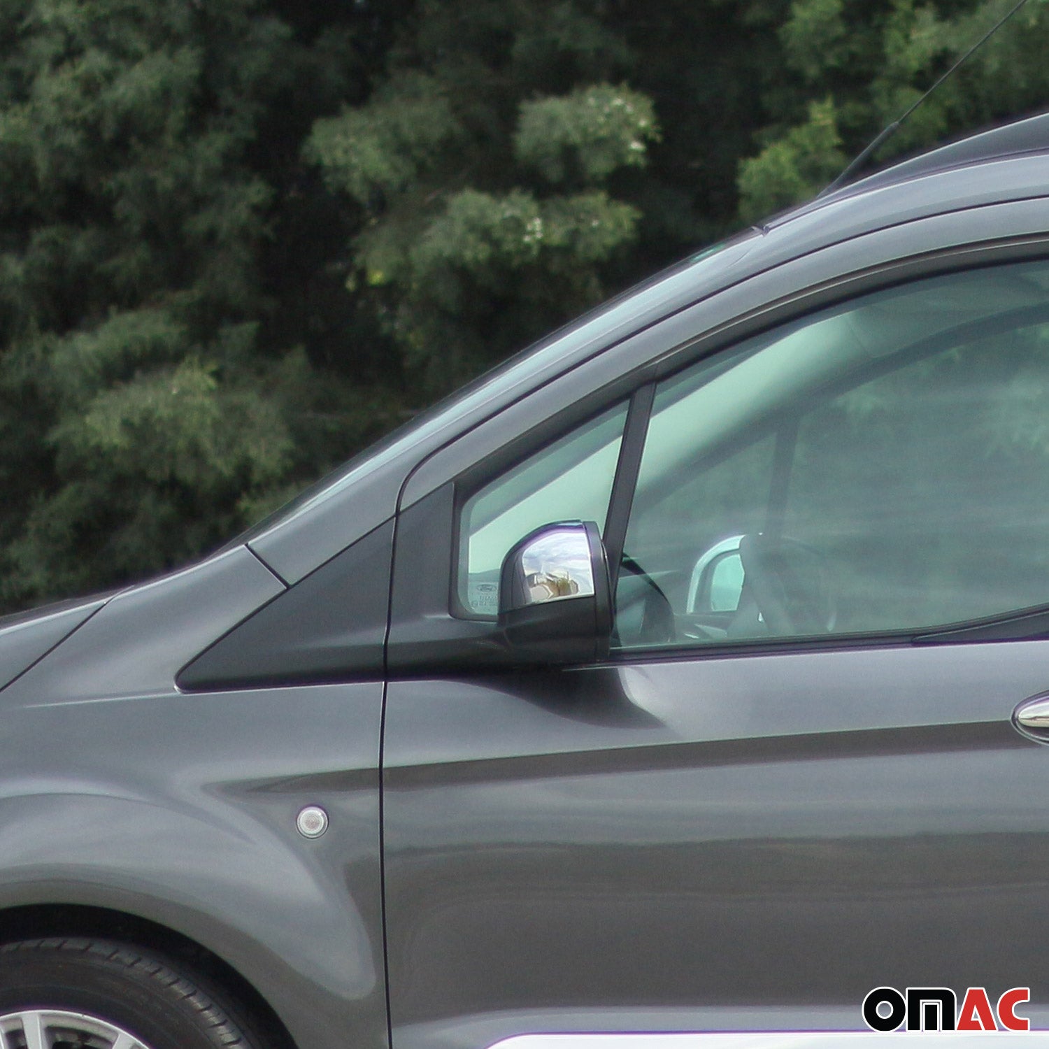 Spiegelabdeckung für Ford Transit/Tourneo Courier I PRE-FL 2014-2018 Chrom ABS