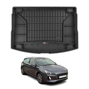OMAC Gummi Kofferraumwanne für Hyundai i30 2017-2020 TPE Laderaumwanne Schwarz