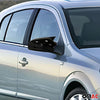 Spiegelkappen Spiegelabdeckung für Opel Astra 2004-2009 ABS Schwarz Glanz 2tlg