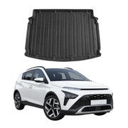 Kofferraumwanne Laderaumwanne für Hyundai Bayon 2021-2026 Gummi TPE Schwarz