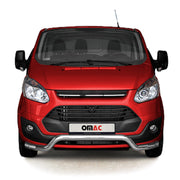 Frontbügel Frontschutzbügel Schutz für Ford Transit Custom 2012-2018 ABE Silber