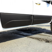 Türschutzleisten Seitenschutz 4x für Ford Ranger 2015-2021 ABS Schwarz 4tlg